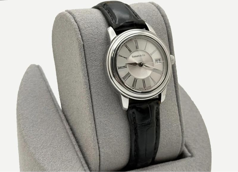 Tiffany & Co. Resonator 27mm Silver Dial Stainless Steel Watch - 2