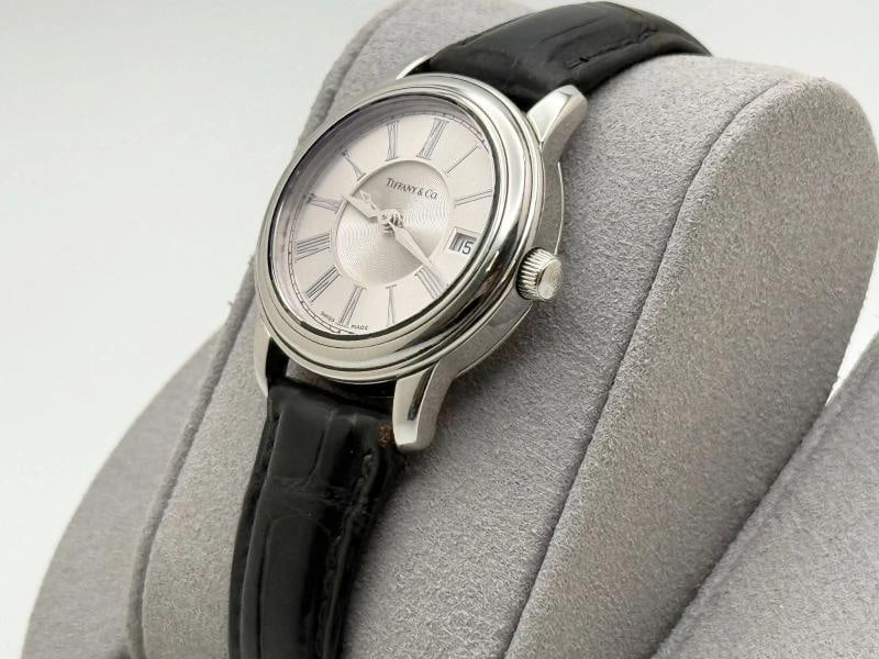 Tiffany & Co. Resonator 27mm Silver Dial Stainless Steel Watch - 3