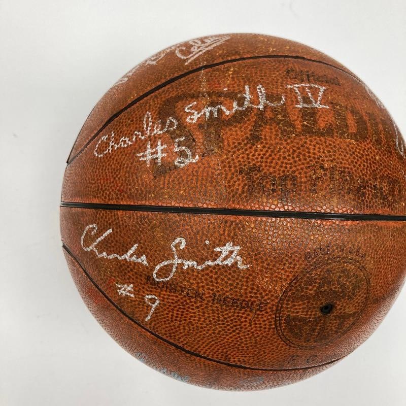 1988 Team USA Olympics Signed Basketball David Robinson JSA COA RARE - 5