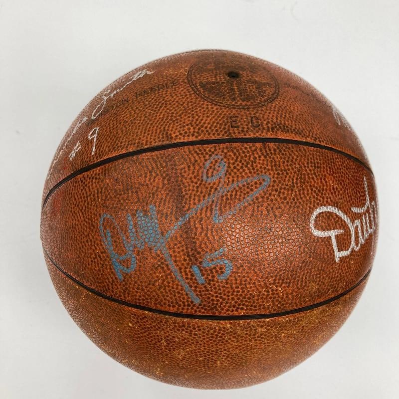 1988 Team USA Olympics Signed Basketball David Robinson JSA COA RARE - 8
