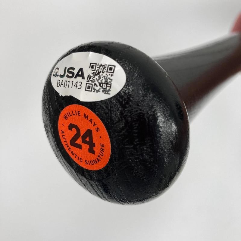 3,000 Hit Club Multi Signed Baseball Bat 11 Signatures Willie Mays JSA COA - 13