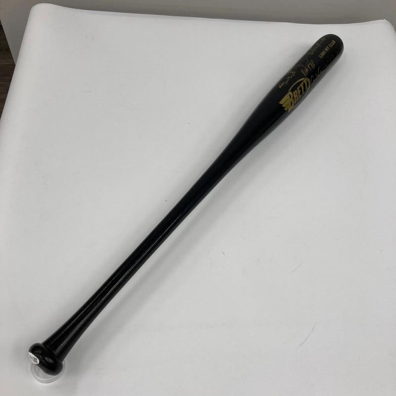 3,000 Hit Club Multi Signed Baseball Bat 11 Signatures Willie Mays JSA COA - 3