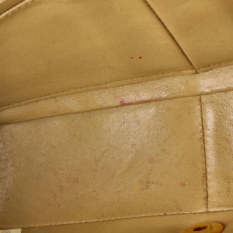 Chanel Vintage Full Flap Bag Quilted Lambskin Medium - 5