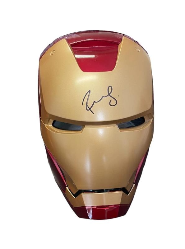 ROBERT DOWNEY JR SIGNED AUTOGRAPH LEGENDS IRON MAN HELMET BAS MARVEL AVENGERS: Industry: Movies,Personalize: No,Movie: IRON MAN,Signed by: ROBERT DOWNEY JR,Signed: Yes,Autograph Authentication: Beckett,Original/Reproduction: Original,Country of Origin: United States