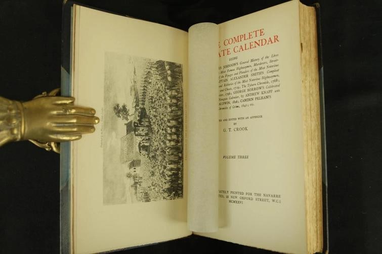 J L Rayner, G T Crook / The Complete Newgate Calendar Limited Edition 1926 - 17