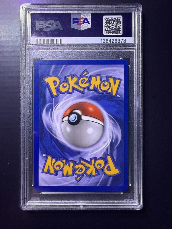 2000 POKEMON BASE SET 2 #4 CHARIZARD-HOLO PSA 8 - 2