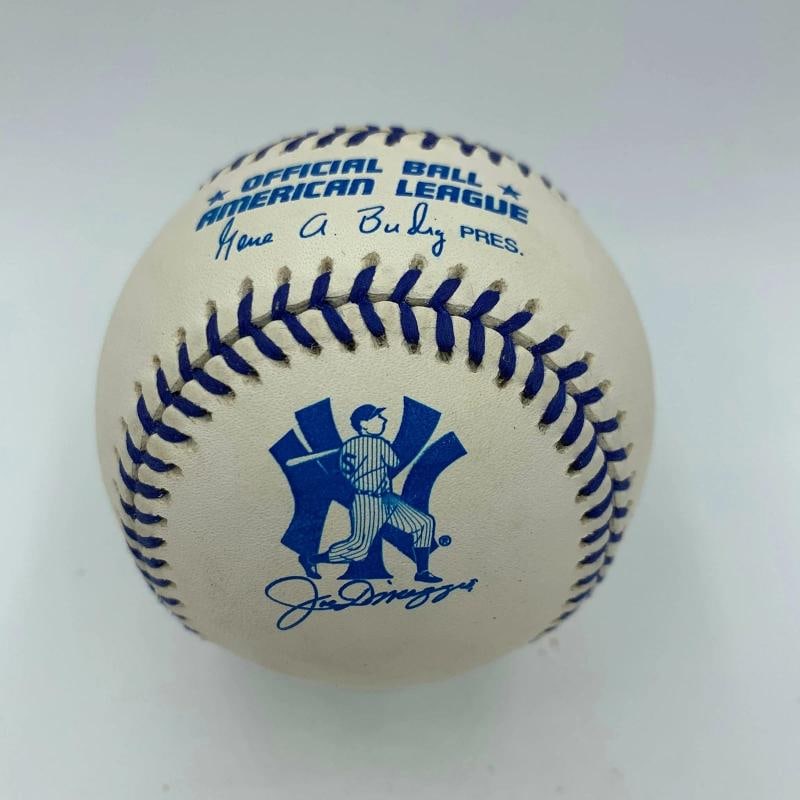 RARE Joe Dimaggio "Death Bed" Signed 1998 Joe Dimaggio Day Baseball JSA COA - 2