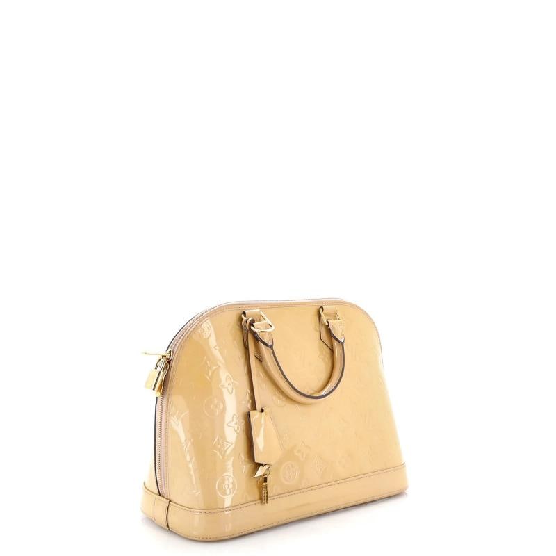 Louis Vuitton Alma Handbag Monogram Vernis PM - 2