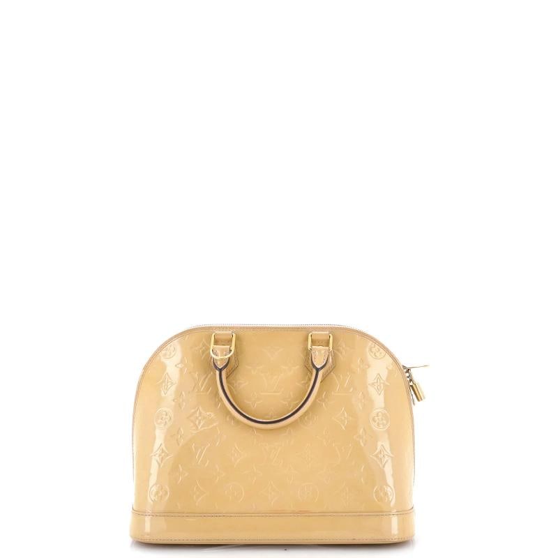 Louis Vuitton Alma Handbag Monogram Vernis PM - 3