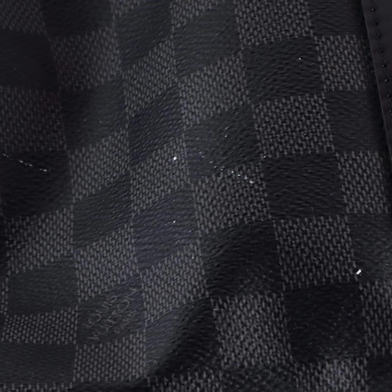 Louis Vuitton Keepall Bandouliere Bag Damier Graphite 55 - 8