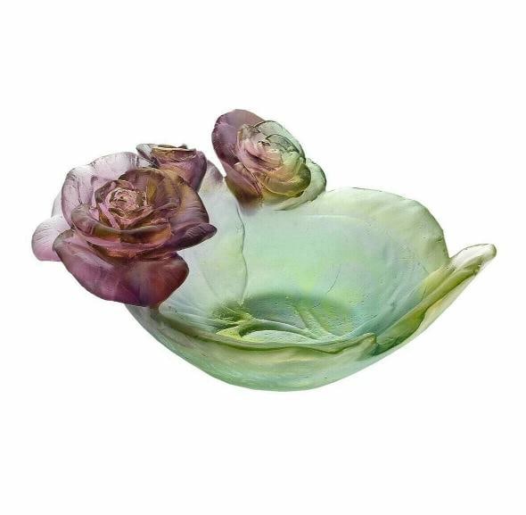 NEW DAUM CRYSTAL ROSE PASSION RED & GREEN BOWL SMALL #05289 BRAND NIB FRENCH: Condition: New: A brand-new, unused, unopened, undamaged item in its original packaging (where packaging is ... Read moreabout the conditionNew: A brand-new, unused, unopened, undamaged item in its or