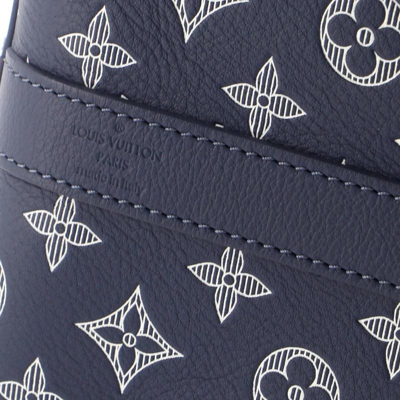 Louis Vuitton Keepall Bandouliere Bag Monogram Shadow Leather 50 - 6