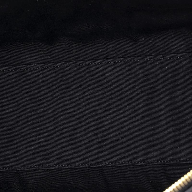 Saint Laurent Duffle Bag Monogram All Over Suede Medium - 5