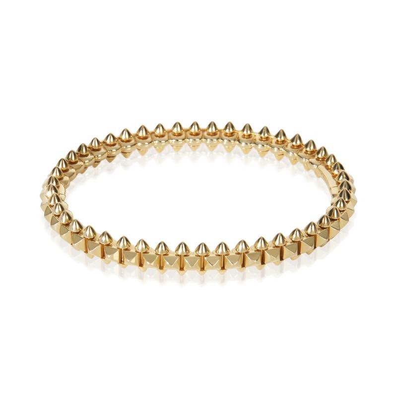 Cartier Yellow Gold Medium Model Clash de Cartier Bracelet: Condition: Pre-owned,Item Length: 16 cm,Clasp/Buckle Type: Box with Tongue & Safety,With Original Box/Packaging: Yes,Side Stone Type: No Stone,Metal Purity: 18k,With Papers: No,Gross Weight (grams):