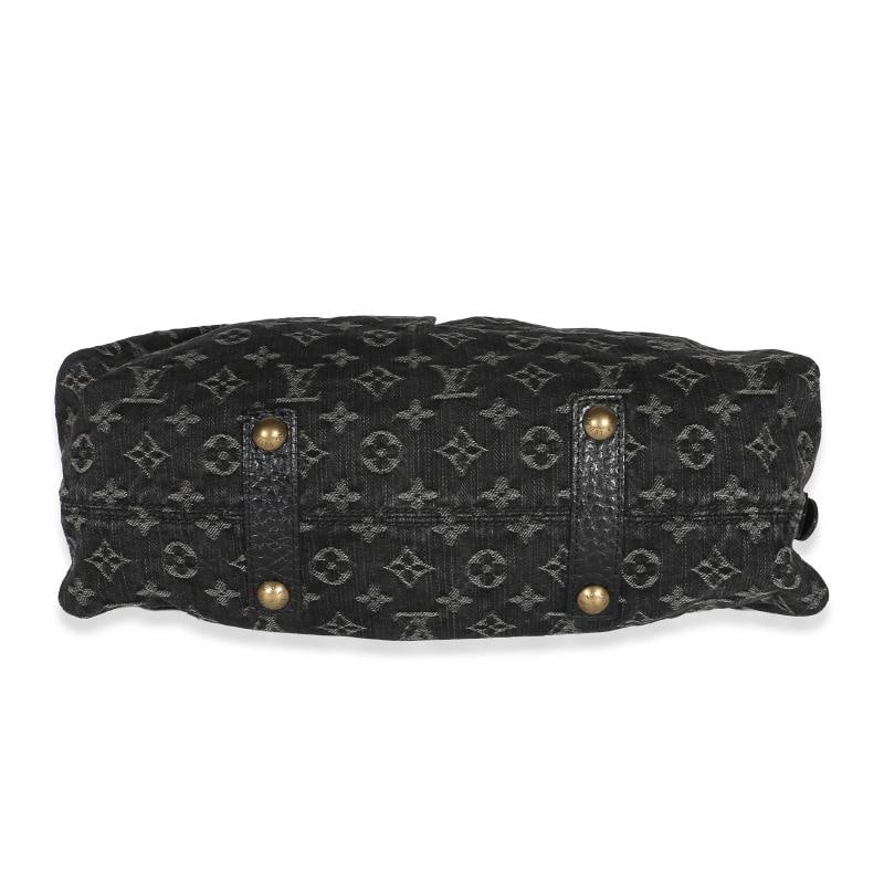 Louis Vuitton Black Monogram Denim Neo Cabby MM - 8