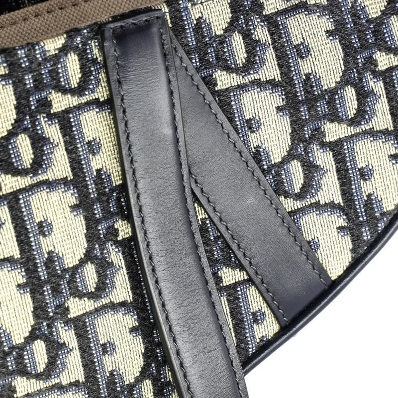 Christian Dior Saddle Handbag Oblique Canvas Mini - 6