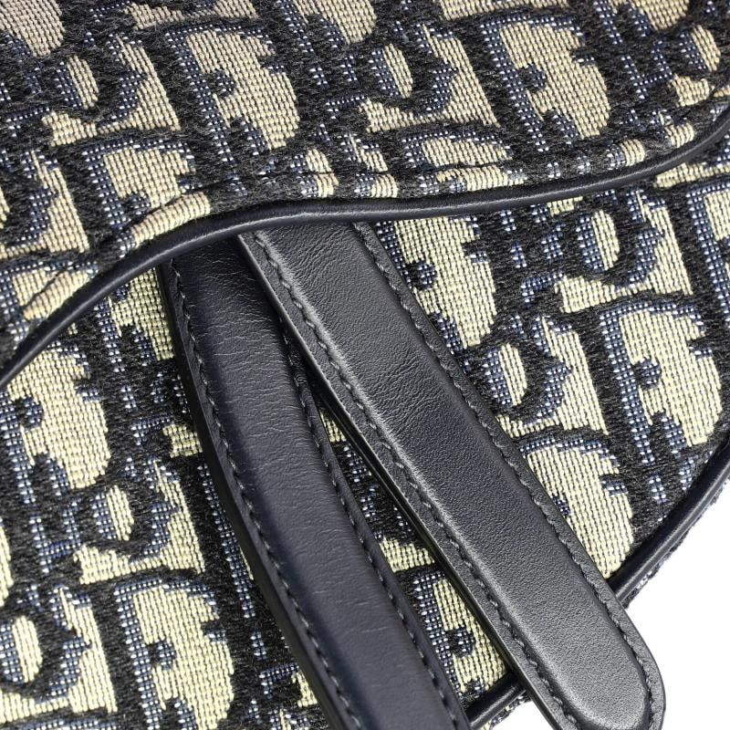 Christian Dior Saddle Handbag Oblique Canvas Mini - 7