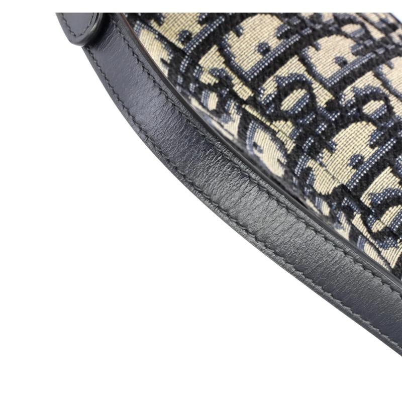Christian Dior Saddle Handbag Oblique Canvas Mini - 8