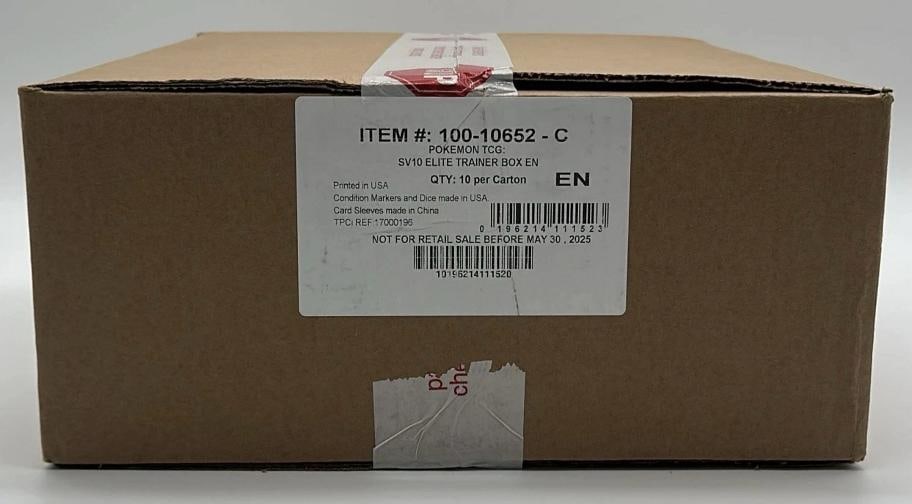 Pokemon TCG SV10 Destined Rivals Elite Trainer Box ETB CASE SEALED/NEW: Condition: New/Factory Sealed: A brand-new, unused, unopened, undamaged item (including handmade items). See ...nNew/Factory Sealed: A brand-new, unused, unopened, undamaged item (including handmade i