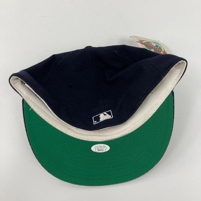Mickey Mantle Signed New York Yankees Authentic Game Model Hat JSA COA - 5