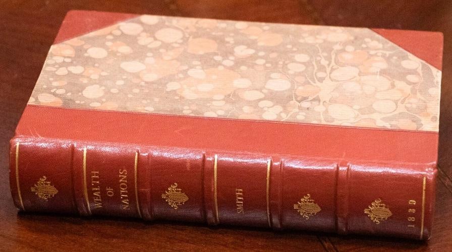 Adam Smith / Inquiry Into The Nature And Causes Of The Wealth Of Nations 1839 - 2
