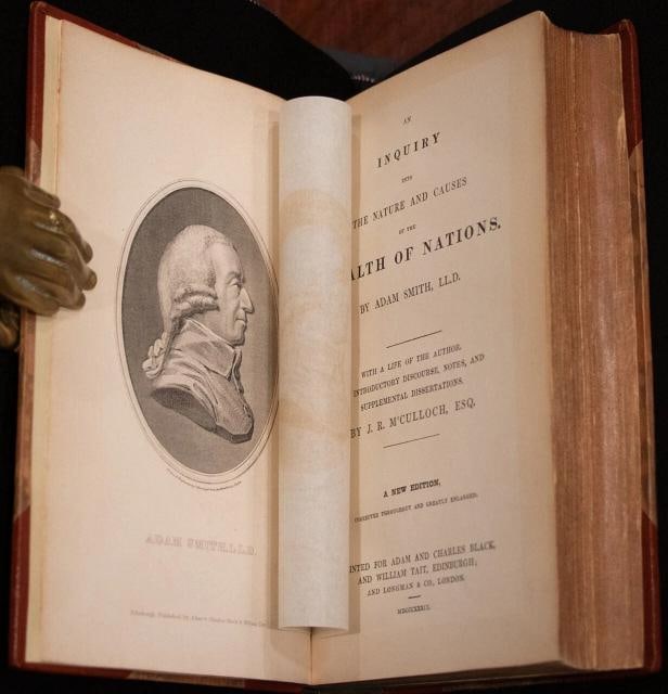 Adam Smith / Inquiry Into The Nature And Causes Of The Wealth Of Nations 1839 - 4