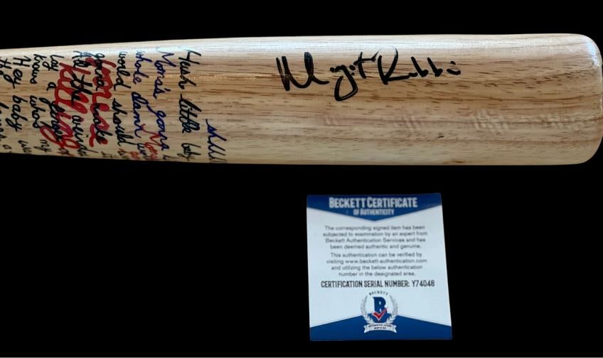 MARGOT ROBBIE SIGNED AUTOGRAPH "HARLEY QUINN" BASEBALL BAT - DC BECKETT BAS COA - 2