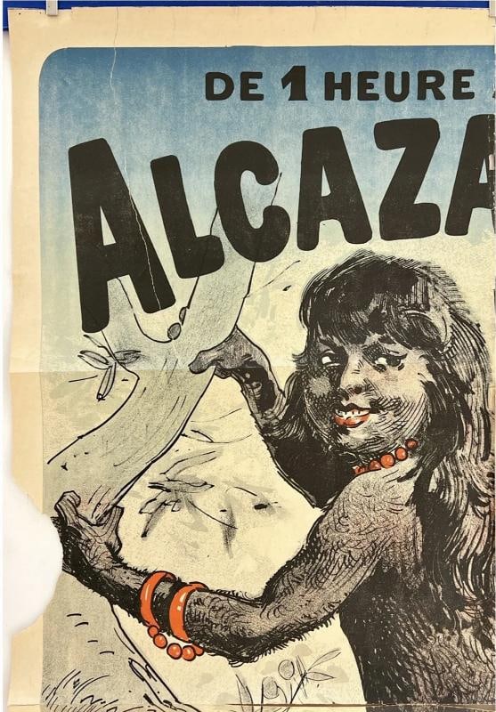 Original Vintage Poster ALCAZAR D'ETE KRAO - HANS SACHS COLLECTION - CHERET Rare - 3