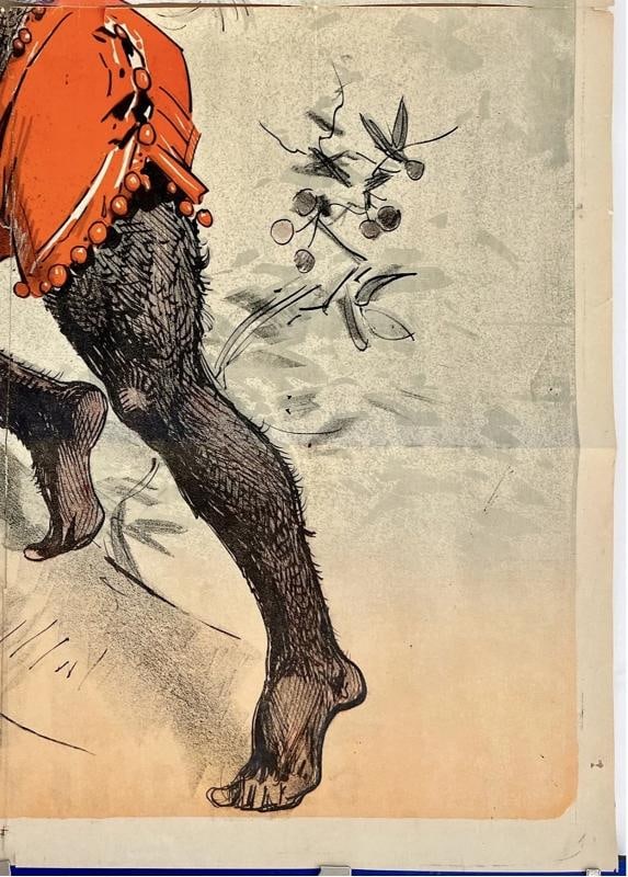 Original Vintage Poster ALCAZAR D'ETE KRAO - HANS SACHS COLLECTION - CHERET Rare - 6