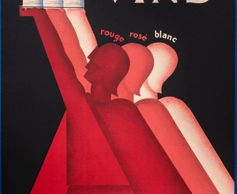 Original Vintage Poster - Gadoud - Camp Romain - Wine - Provence - Syrah - 1930 - 3