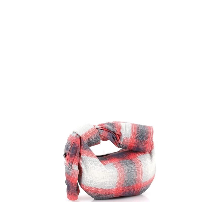Bottega Veneta BV Jodie Hobo Shirt Effect Printed Leather Mini - 2