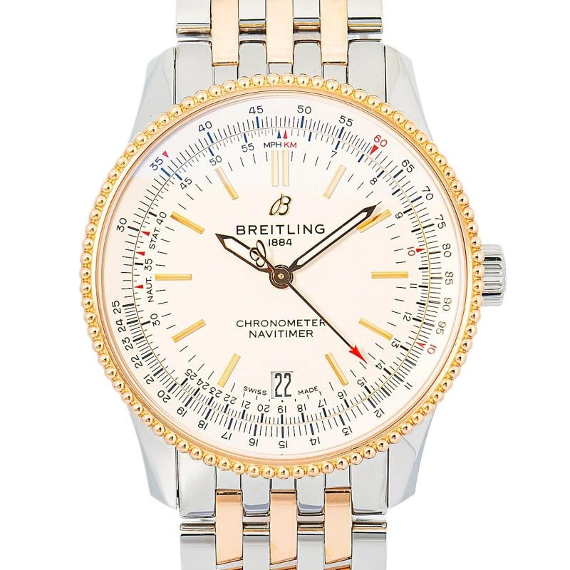 Breitling Navitimer U17325211G1U1 Complete 2020 Two Tone Rose Automatic 37mm - 2