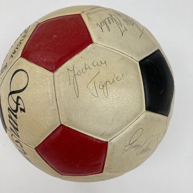 1977 New York Cosmos Pele Team Signed Vintage Soccer Ball PSA DNA World Cup - 10