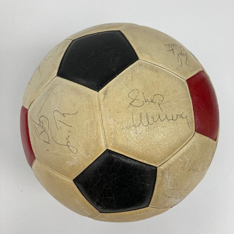 1977 New York Cosmos Pele Team Signed Vintage Soccer Ball PSA DNA World Cup - 15