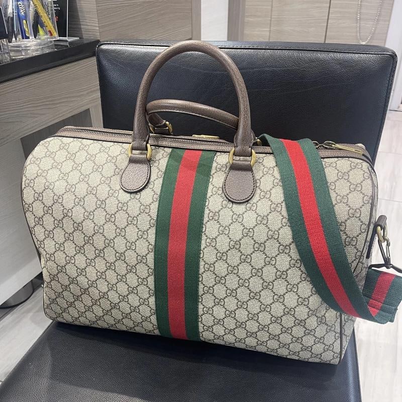 Gucci Ophidia Medium Weekender Duffle (Style 547953) - 4