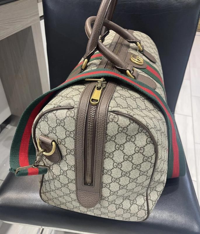 Gucci Ophidia Medium Weekender Duffle (Style 547953) - 6