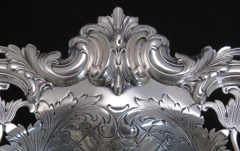 Circa 1920 US Army War College Sterling Silver Compote/Footed Serving dish - 4