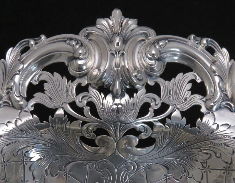 Circa 1920 US Army War College Sterling Silver Compote/Footed Serving dish - 5