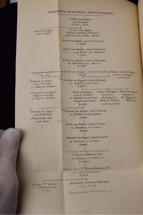 Thomas Keppel / Life of Augustus Viscount Keppel 1st Edition 1842 - 10