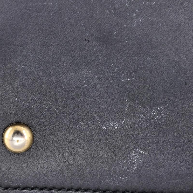 Gucci Signature Fold Over Tote Guccissima Leather Medium - 6