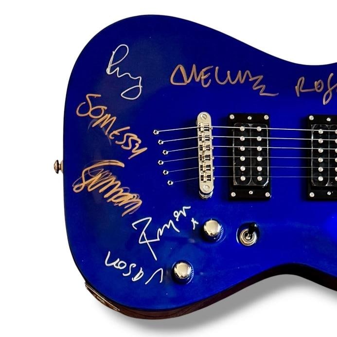 The Cure Signed Guitar JSA COA Robert Smith Gallup Bamonte O'Donnell Cooper - 2