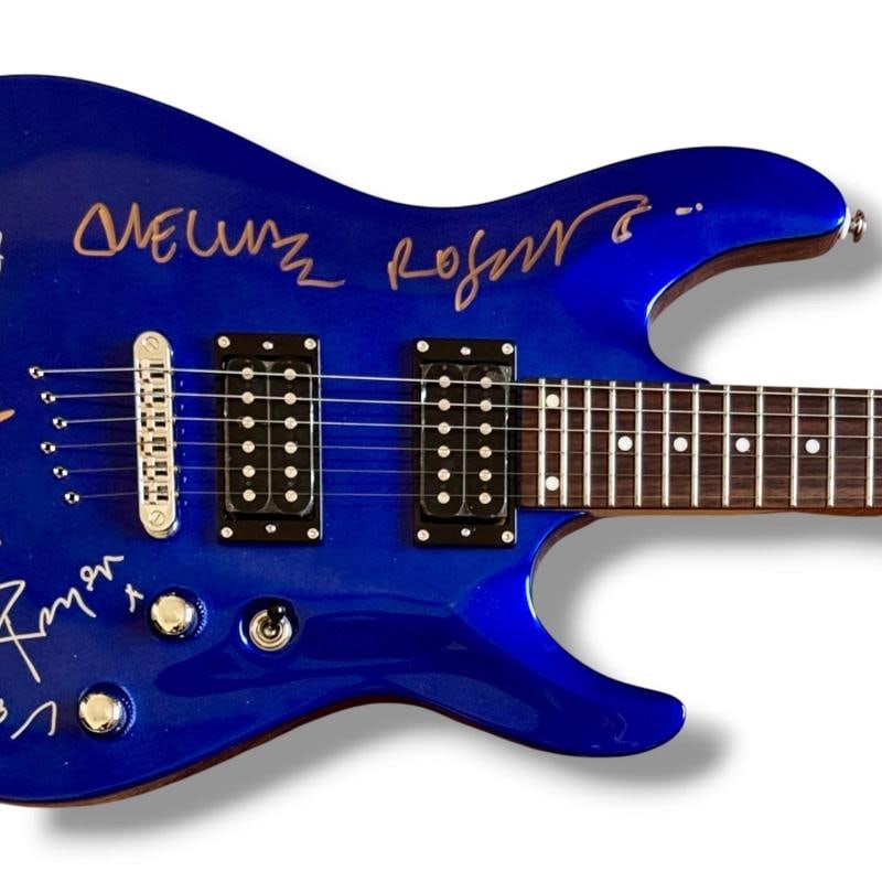 The Cure Signed Guitar JSA COA Robert Smith Gallup Bamonte O'Donnell Cooper - 3