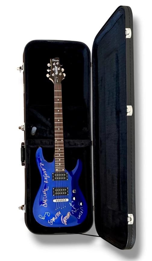 The Cure Signed Guitar JSA COA Robert Smith Gallup Bamonte O'Donnell Cooper - 6