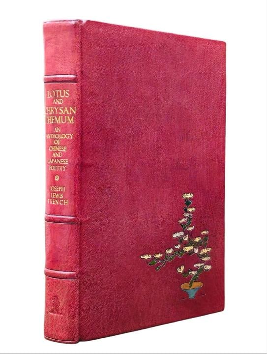Joseph Lewis French / 1927 Lotus and Chrysanthemum Chinese Japanese Poetry 1stED - 3