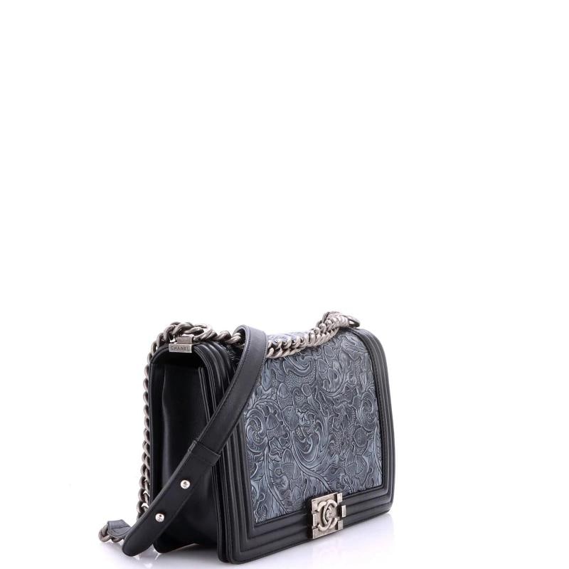 Chanel Cordoba Boy Flap Bag Leather New Medium - 2