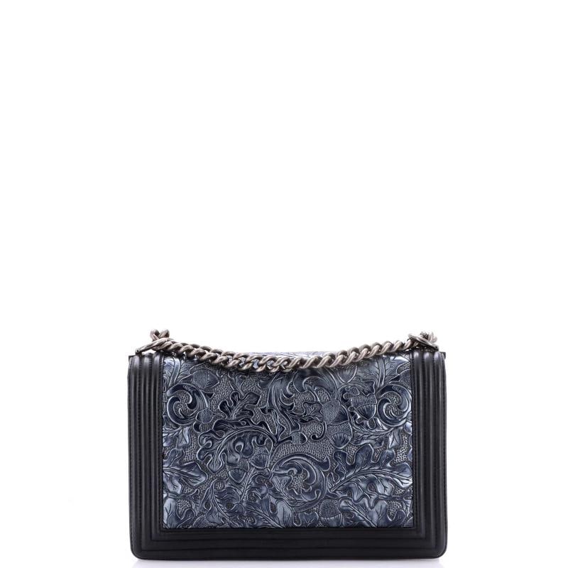 Chanel Cordoba Boy Flap Bag Leather New Medium - 3