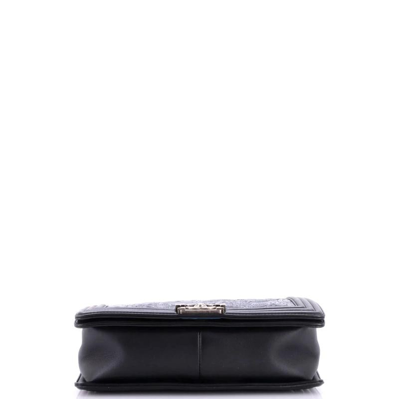 Chanel Cordoba Boy Flap Bag Leather New Medium - 4