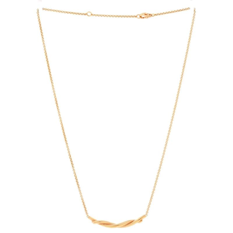 Cartier Entrelaces Pendant Necklace 18K Rose Gold - 2