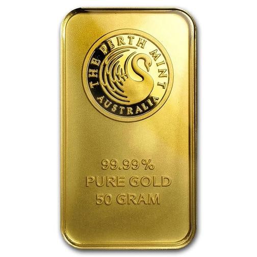 50 gram Gold Bar - The Perth Mint (In Assay) - 3