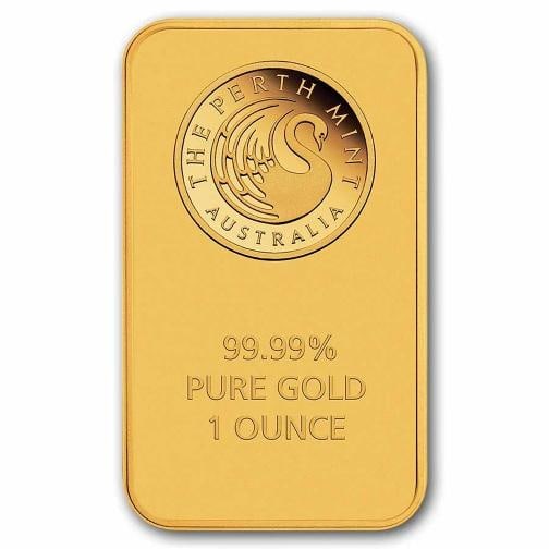1 oz Gold Bar - Perth Mint Swan (In Assay) - 4